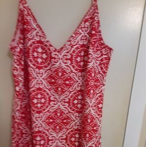 Bandana print tank top
